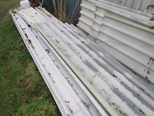 Used, Coated ,Box Profile Sheets Up To 7 Metres length They are 1m wide
