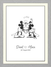 Mickey and Minnie Mouse