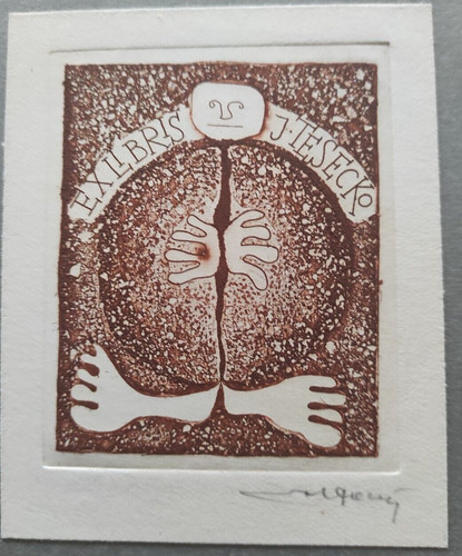 Exlibris libris tesecko - exlibris,
