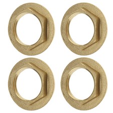 4x 1/2 Inch BSP Flanged Back