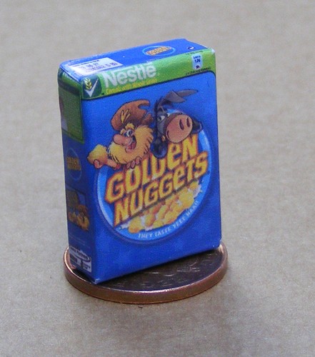 Dolls house golden nuggets - house,