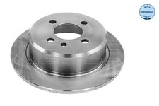 2x Brake disc Rear Axle solid