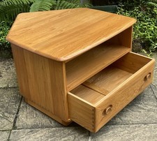 FINE MODERN  ERCOL TV CORNER CABINET  AMAZING CONDITION -  DELIVERY AVAILABLE
