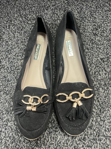 Woman black primark flat - black,