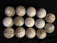 14 White Kookaburra Turf Cricket Balls - Mens 5.5oz 156 grams - Mix Batch Used