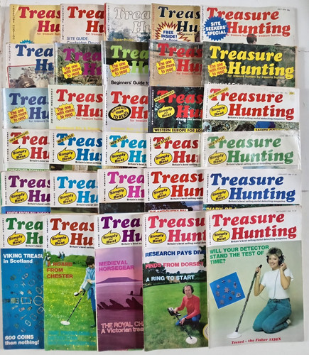 Treasure hunting magazine - treasure,