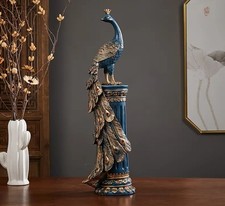48 cm Elegant Peacock Ornament