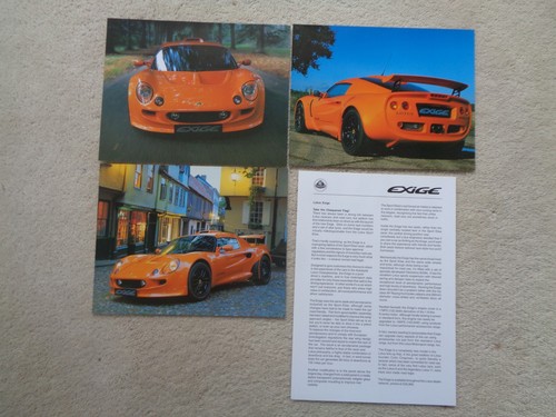 Lotus exige press - press, pack