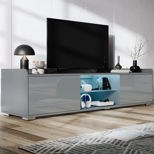 160cm large high gloss - 160cm, led