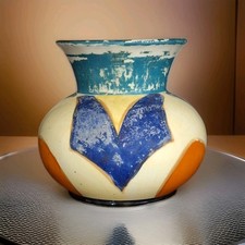 Vintage Arabian Cauldon Ware Small Vase Pot