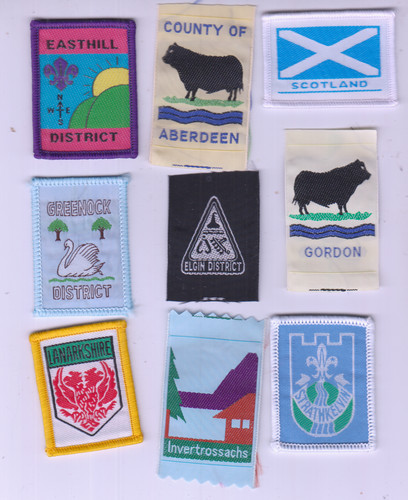 Boy scout badges from scotland - scout,