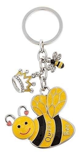 Queen bee keyring - bee, bumble