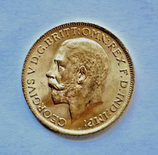 Gold full Sovereign - 1915