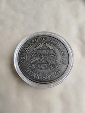 U.S. ARMY CSM AWARD OF EXCELLENCE CHALLENGE COIN