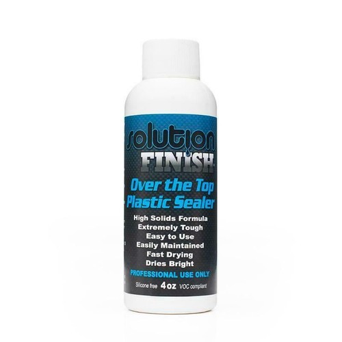 Solution finish over the top - finish,