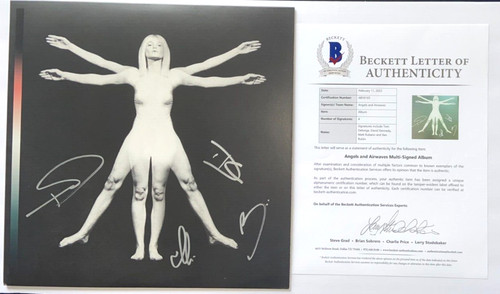 Angels airwaves band signed - airwaves,