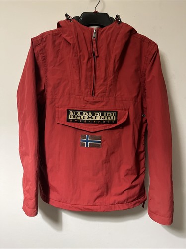 Napapijri jacket men small - men, red