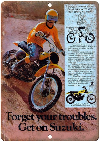 Suzuki dirt bike rm100 - suzuki,