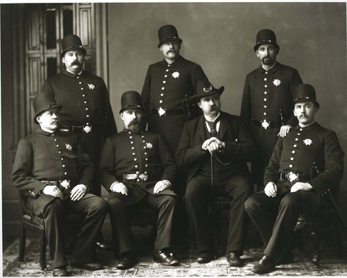 Old time police force - police,