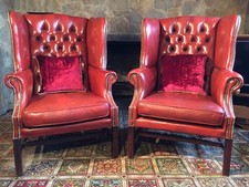 Pair of vintage Chesterfield