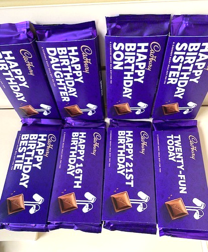 Cadburys dairy milk - x,