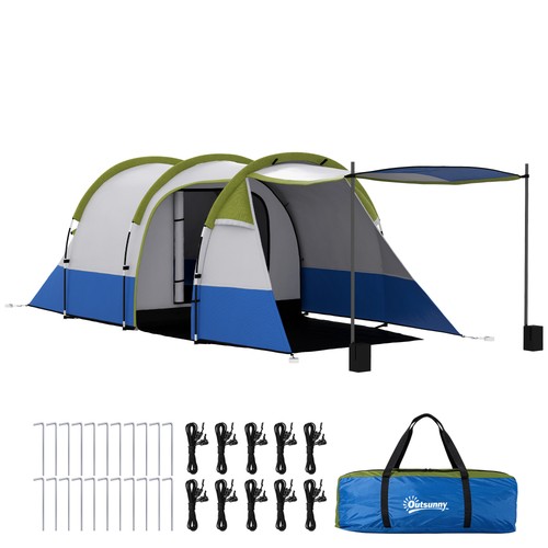 Outsunny man camping tunnel - camping,
