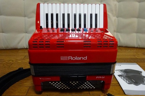 Roland accordion red - v-accordion,