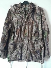 Merger Realtree Jacket Size M Water/Windproof with Game Pouch Hunting/Shooting