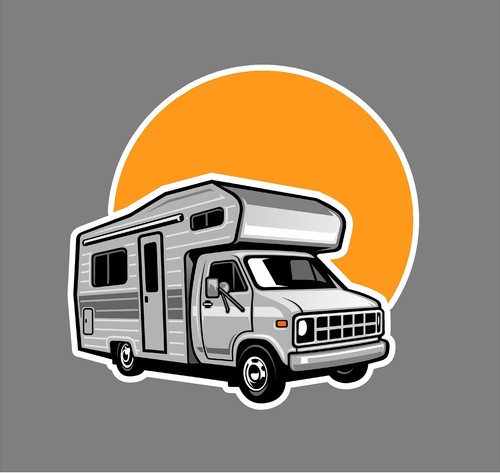 Van graphics stickers decals - van,