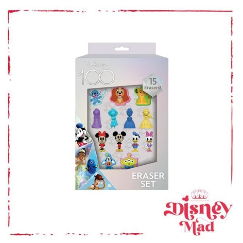 Disney 100 erasers - 100,