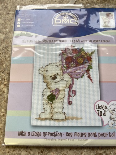 Dmc lickle ted cross stitch - lickle,