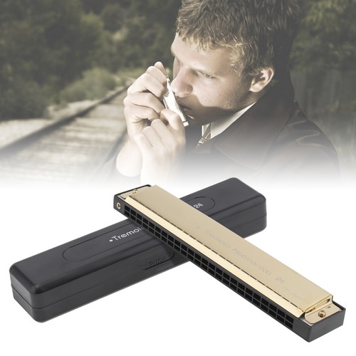 Tremolo harmonica key - harmonica, of