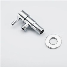Modern Angle Stop Valve 304 Stainless Steel Faucet Triangle Valve G1/2" Thread