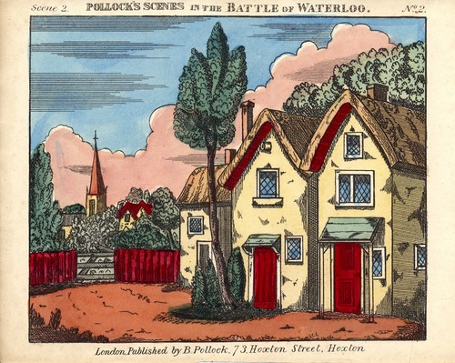 Toy theatre original - theatre, sheet