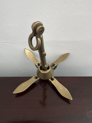 Vintage solid brass - solid, folding