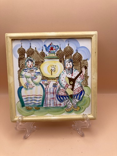 Vintage russian folk art - vintage,