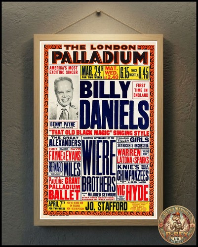 London palladium billy daniels - billy,