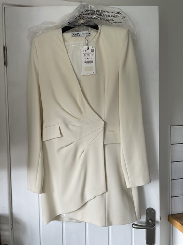 Beautiful cream zara dress - cream,