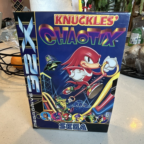 Sega 32x knuckles chaotix - 32x,