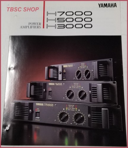 Yamaha h7000 h5000 - h3000, power