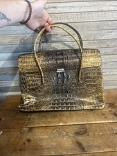 ITALIAN DESIGNER GILDA TONELLI GENUINE LEATHER HANDBAG