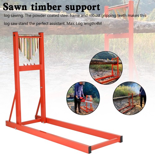 Log stand chainsaw saw - stand,