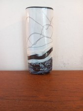 GOZO ART GLASS VASE 22.5CMS