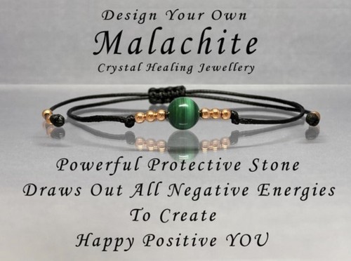 Malachite healing bracelet - malachite,