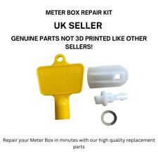 GAS ELECTRIC METER BOX/DOOR REPAIR KIT LATCH/LOCK plus KEY