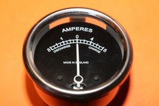 REPLICA LUCAS 6V 2" AMMETER WITH BACK CLAMP TRIUMPH NACELLE UK MADE
