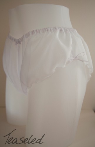 Sheer chiffon mini - sheer,