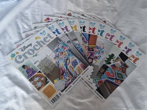 Disney crochet magazines - 10,