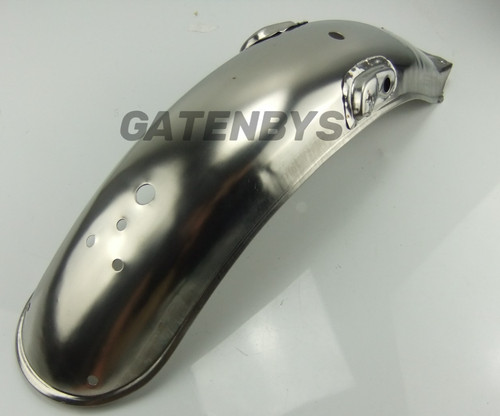 Chrome rear fender - chrome, mudguard