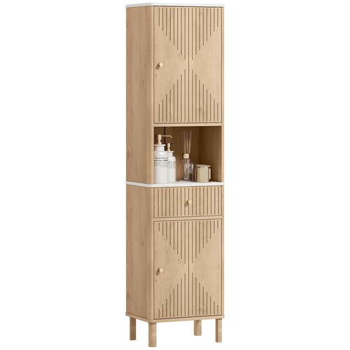 Homcom 168cm tall bathroom - tall,